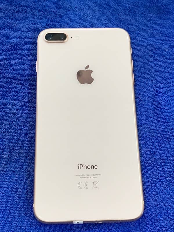 iphone 8 plus pta approved golden color  64 gb 0