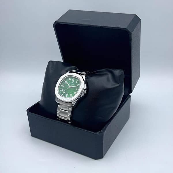 Material: Stainless Steel Watch 0