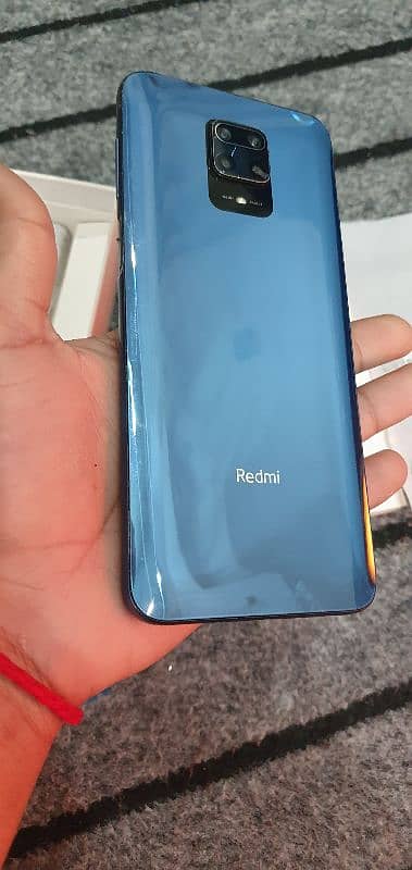 Redmi Note 9s 6gb 128gb  exchange only iphone Fingerprint+ face lock 5