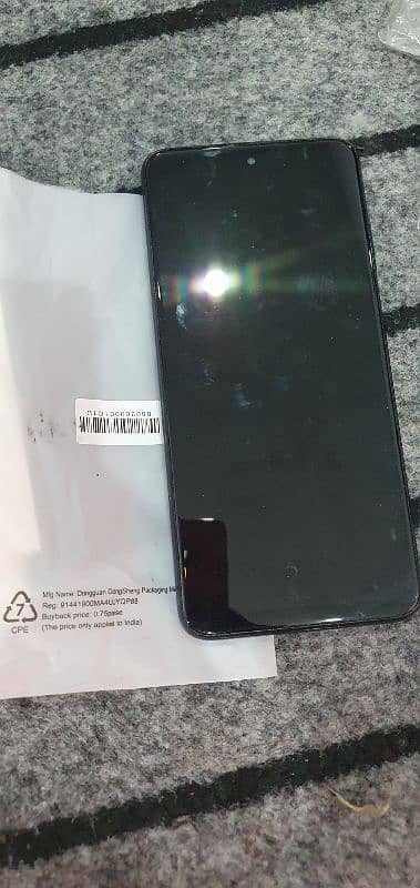 Redmi Note 9s 6gb 128gb  exchange only iphone Fingerprint+ face lock 9