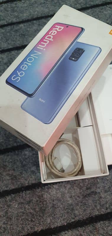 Redmi Note 9s 6gb 128gb  exchange only iphone Fingerprint+ face lock 10