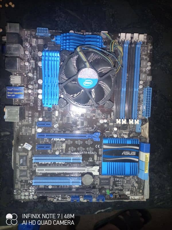 p8p67 Pro Asus motherboard 0