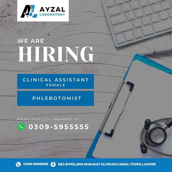 Jobs available at Ayzal Lab 0