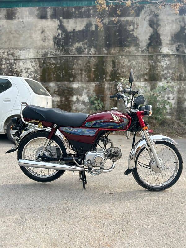 Honda CD-70 2024 model 1