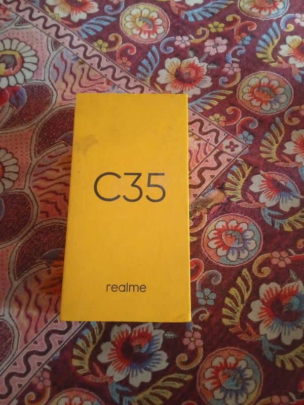 Realme c35 with box all okay 7