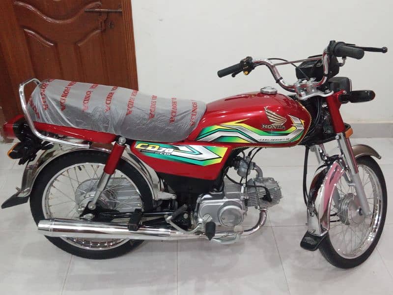 Honda CD70 Brand New (2023) APF, Call 03047646757 13