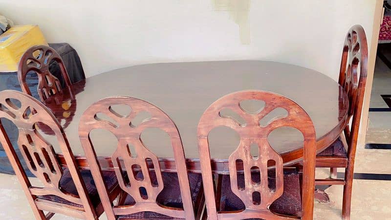 L shaped sofa and dining table for sale 7