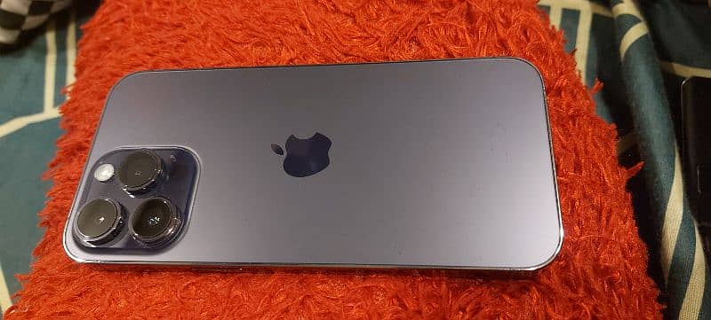 iphone 14 pro max jv deep purple 128gb complete saman 3