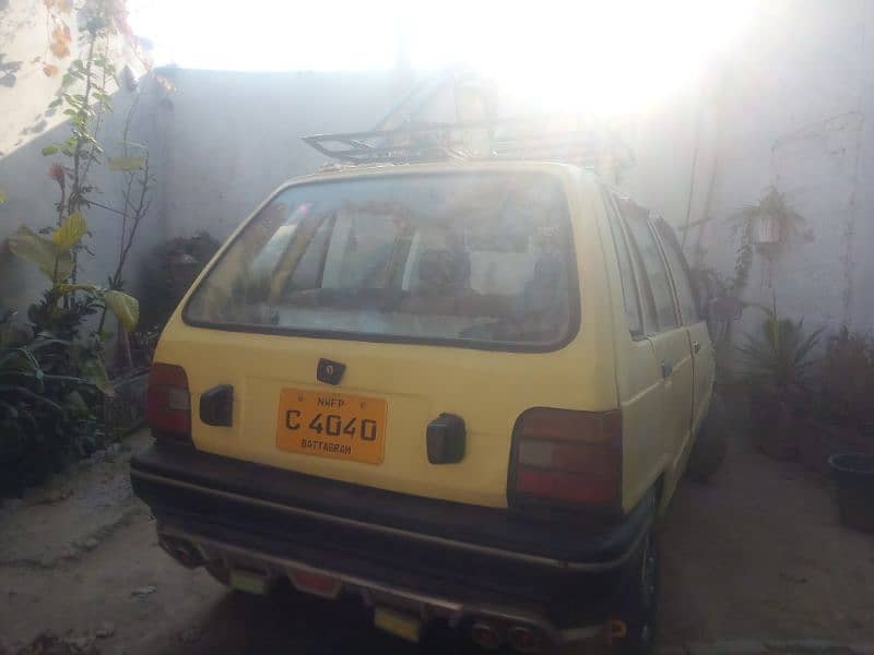 Suzuki Mehran VX 2001 9