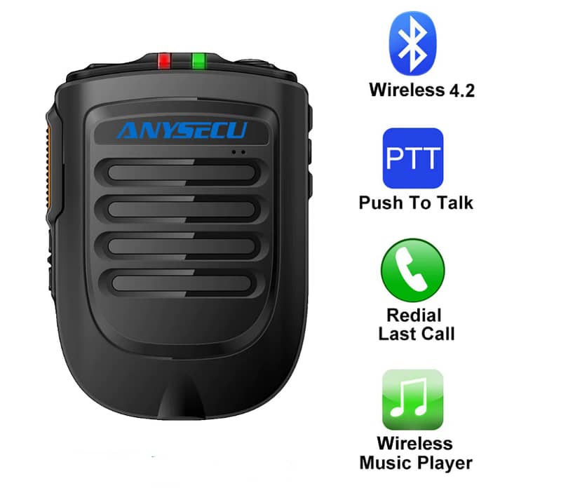 Licence free Zello Mobil sim Walkie talkie Ptt Bluetooth Wireless B01 1