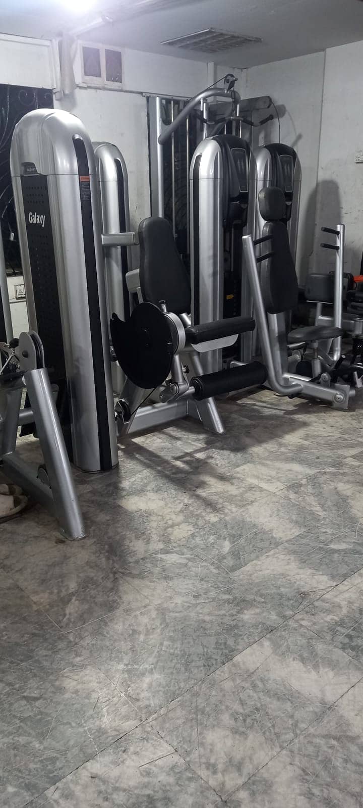 Branded Used Multi Station Full Gym Setup (GALAXY SERIOUS) 13