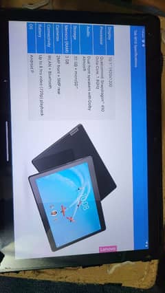 Lenovo Tab M10 10.1 inch 3/32