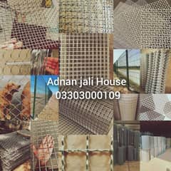 Chain link fence , Razor barbed security mesh wire jali hesco bag