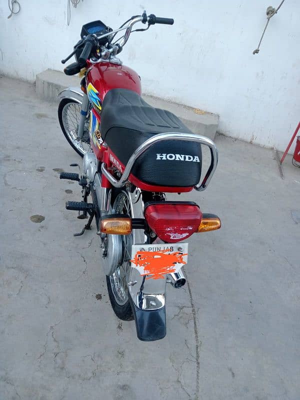 Honda CD70 New (2021/22) All Punjab Number, Call 03036828292 3