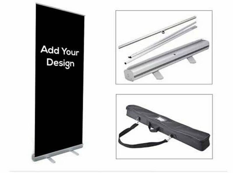 Imported Retractable Rollup Standee 0