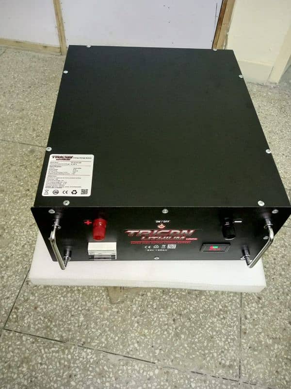 TRICON LITHIUM BATTERY 24V-150AH AVAILABLE WITH 5 YEARS WARRANTY 2