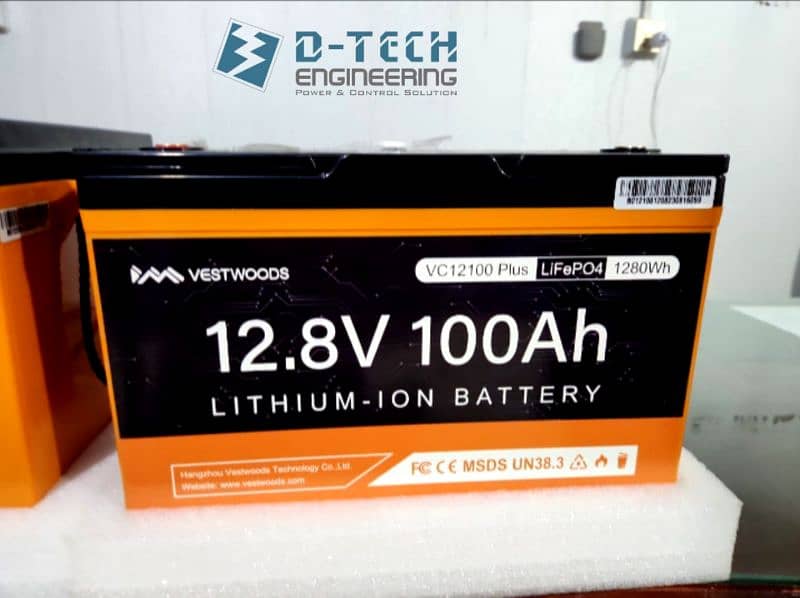 12 Volt 100 Ah Vestwoods Battery 2