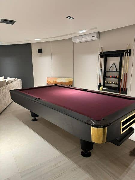 SNOOKER TABLE \ AMERICAN POOL TABLE \ BILLIARD TABLE \ ELITE AMERICAN 4