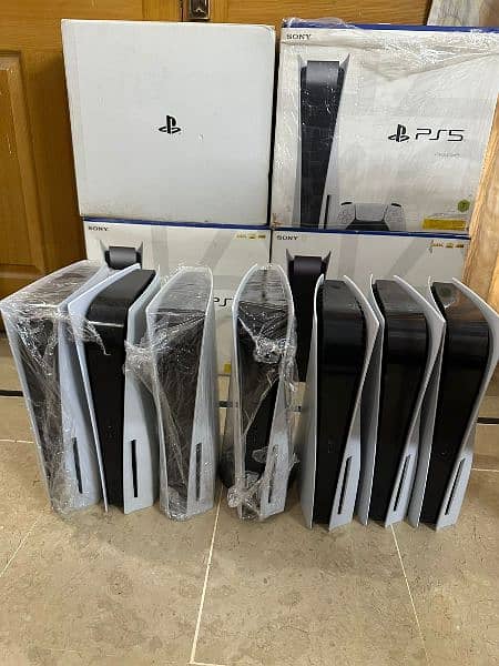 PS5 slim,fat or pro stock arrived. Both brand new and used available 8