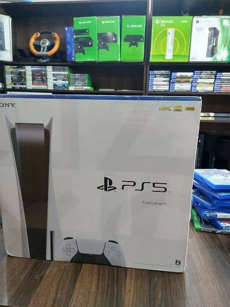 PS5 slim,fat or pro stock arrived. Both brand new and used available 16