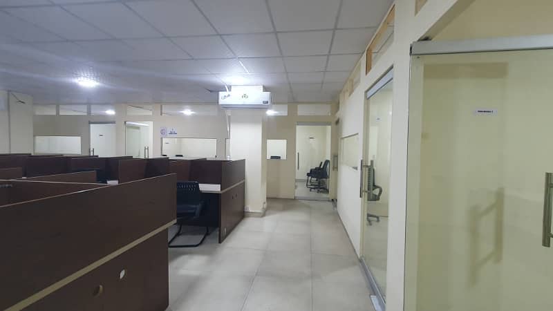 Fully Furnished Office Area 4500 Square feet corporate office Available for rent in Gulberg 3 Lahore 1