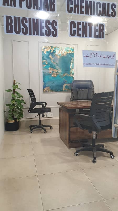 Fully Furnished Office Area 4500 Square feet corporate office Available for rent in Gulberg 3 Lahore 2