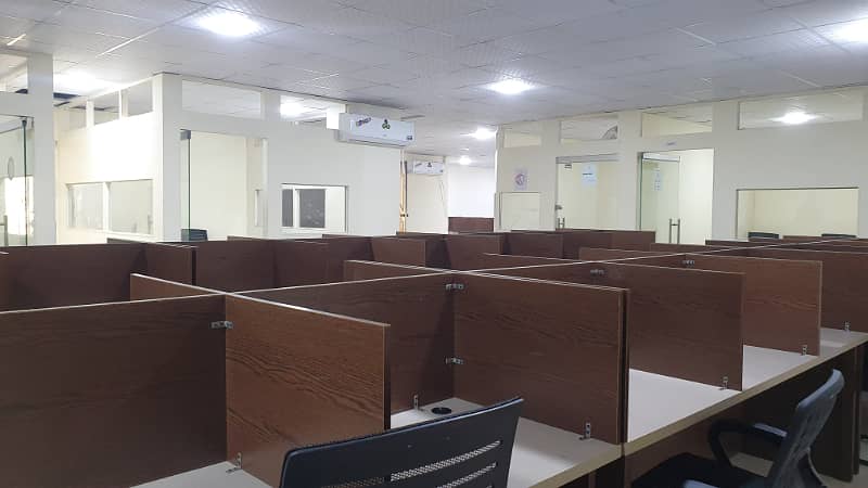 Fully Furnished Office Area 4500 Square feet corporate office Available for rent in Gulberg 3 Lahore 5