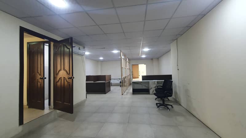 Fully Furnished Office Area 4500 Square feet corporate office Available for rent in Gulberg 3 Lahore 10