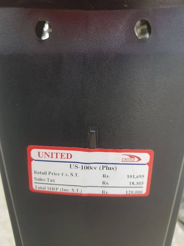 United 100cc Applied For 2025 0300-8429123 8