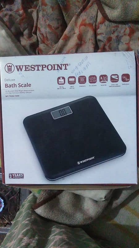 weight scale (west point) 0