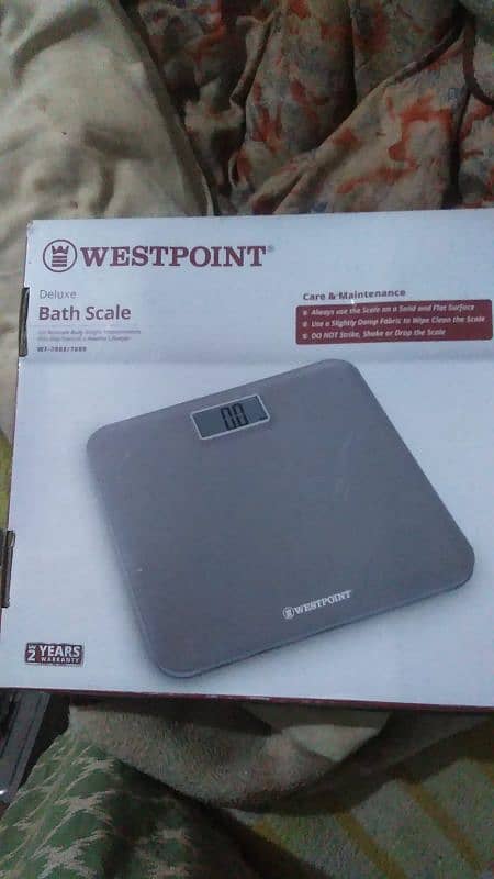 weight scale (west point) 2