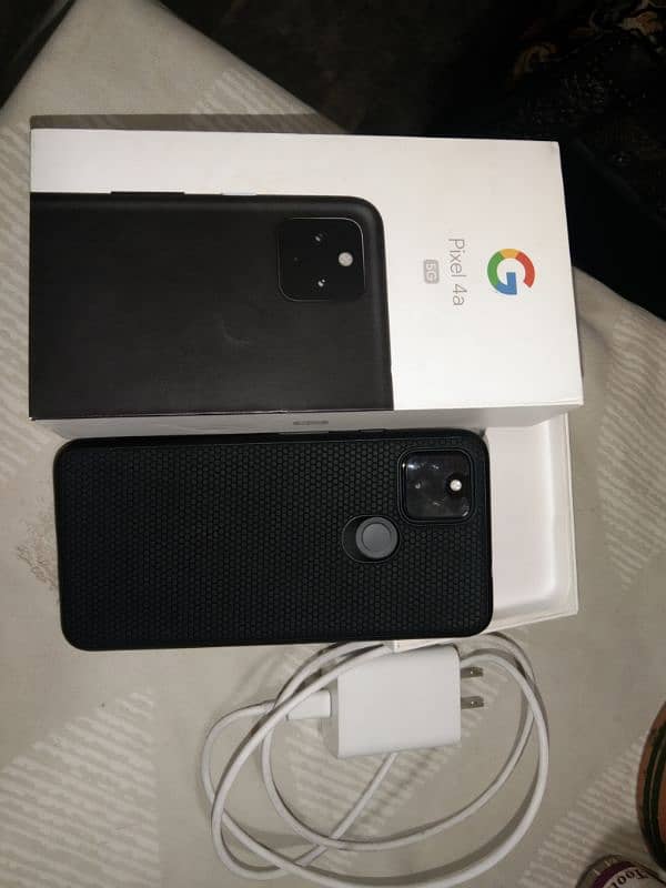 Pixel 4a 5G 6/128 original charger with box 3