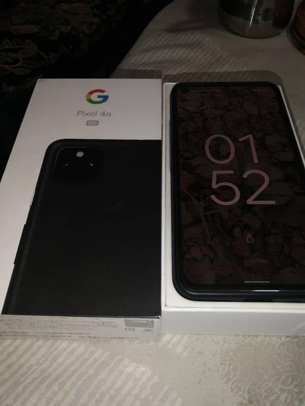 Pixel 4a 5G 6/128 original charger with box 5