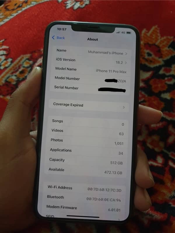 iPhone 11 Pro Max 512Gb Pta Approved 4