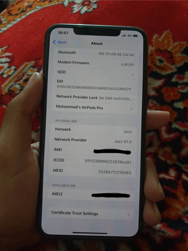 iPhone 11 Pro Max 512Gb Pta Approved 5