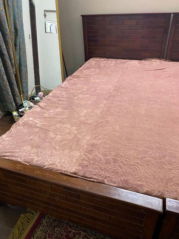 2 single bed for sale without mattress 3