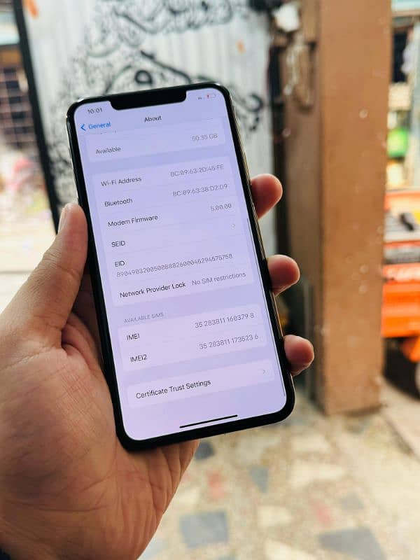 iphone 11 Pro Max Approved With Box Waterpack 12