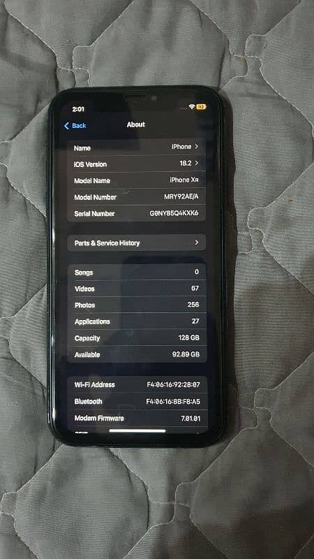 iPhone XR 128 gb Factory unlocked Non PTA 6