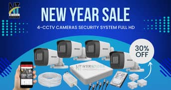 CCTV CAMERAS STSTEM FULL HD WITH NIGHTVISION FREE INSTALATION & ONLINE