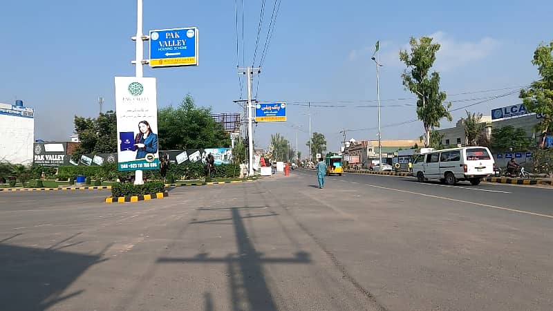 Corner 10 Marla Residential Plot Situated In Pak Valley Housing Scheme For sale 0