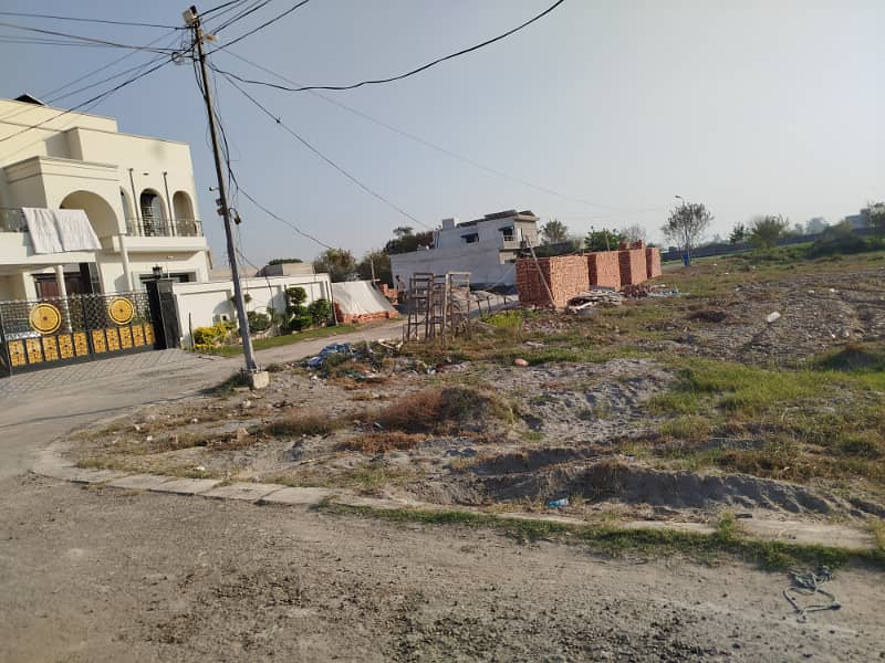 Urgent sale 1 Kanal Plot in Prime Location Avicenna City Pakistan Medical Town near bahria town interchange lahore. 9