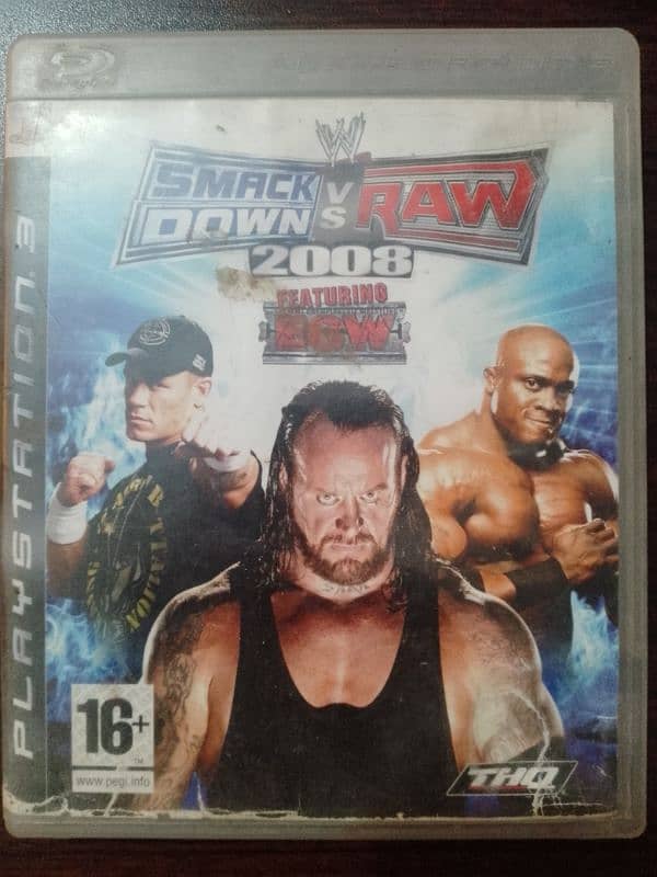 Playstation 3 Game Smackdown vs Raw available 0