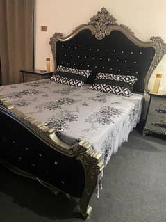 Bed Mattress Dressing Table Side Table And Dewaan