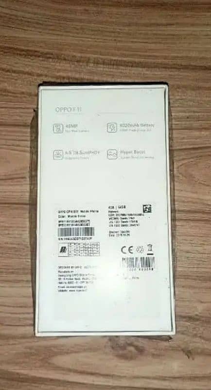 Oppo F11 Officially PTA approved. 6