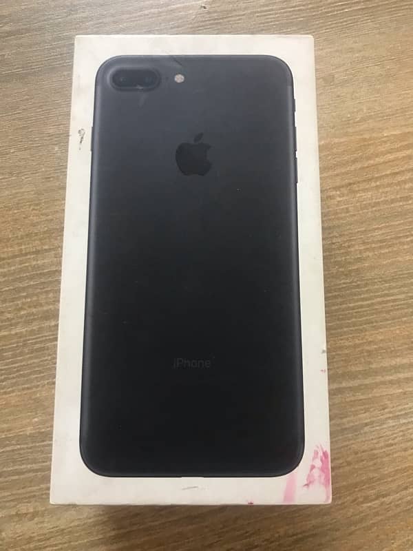 iphone 7plus 128 GB with box 2