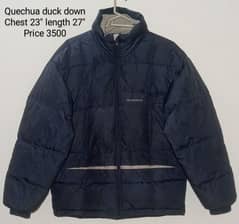 used branded duck down goose down jackets