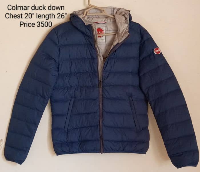 used branded duck down goose down jackets 5