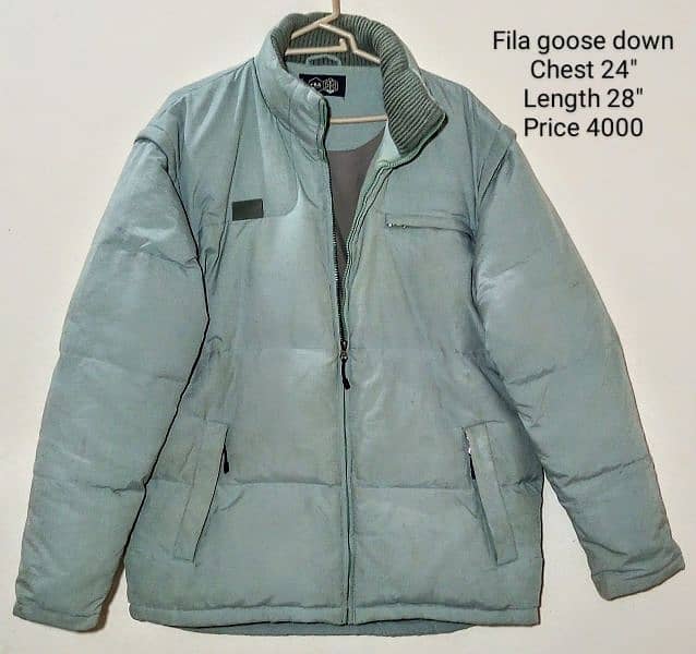 used branded duck down goose down jackets 8