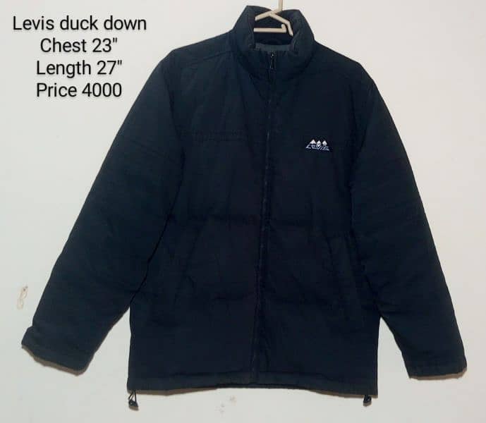 used branded duck down goose down jackets 12