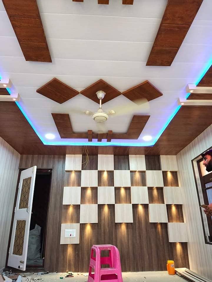 False Ceiling / Pop Ceilling/Wallpaper/3D Wallpaper/wallpaper design 9